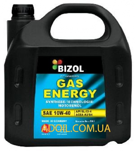 Bizol Gas Energy SAE 10W-40 4л.
