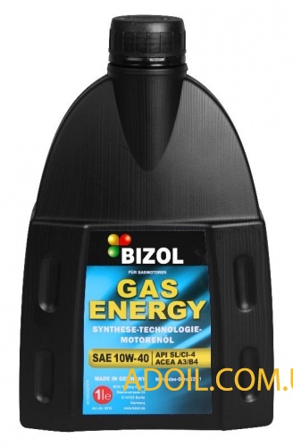 Bizol Gas Energy SAE 10W-40 1л.