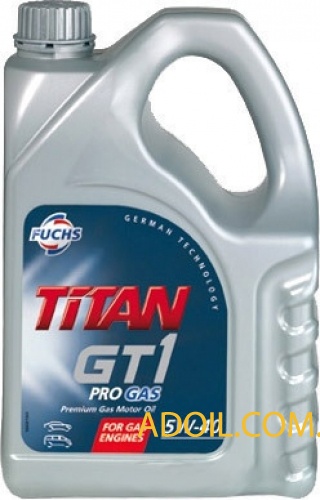 TITAN GT1 PRO GAS 5W-40 4л. 