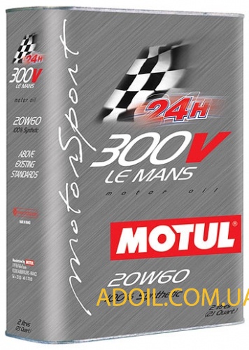 MOTUL 300V Le Mans 20W-60 2л.