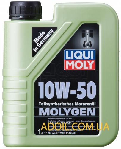 LIQUI MOLY 10W-50 MOLYGEN 1л.