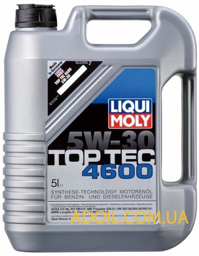 LIQUI MOLY 5W-30 TOP TEC 4600 4л.