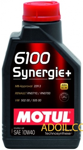 MOTUL 6100 Synergie + 10W-40 4л.